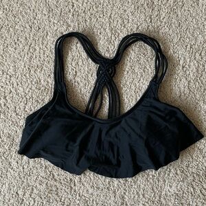 Black bikini top